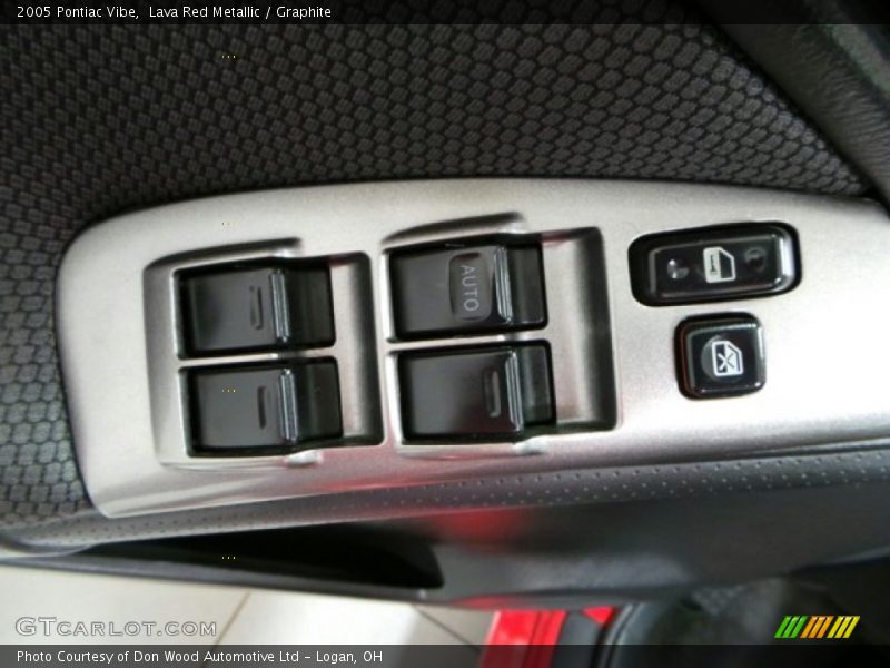 Lava Red Metallic / Graphite 2005 Pontiac Vibe