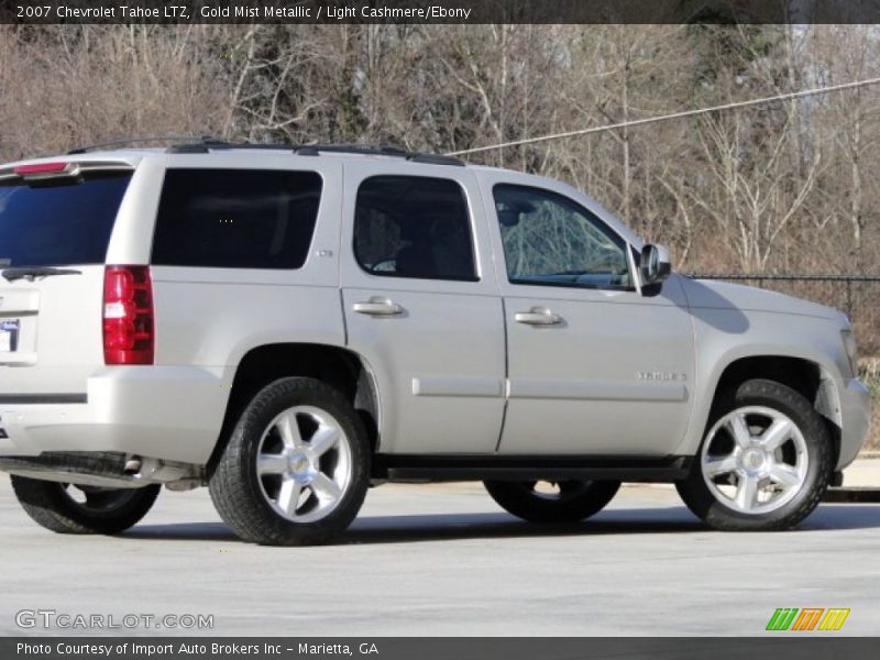 Gold Mist Metallic / Light Cashmere/Ebony 2007 Chevrolet Tahoe LTZ