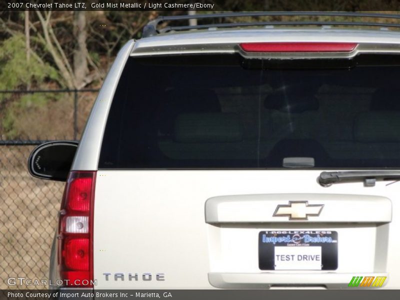 Gold Mist Metallic / Light Cashmere/Ebony 2007 Chevrolet Tahoe LTZ