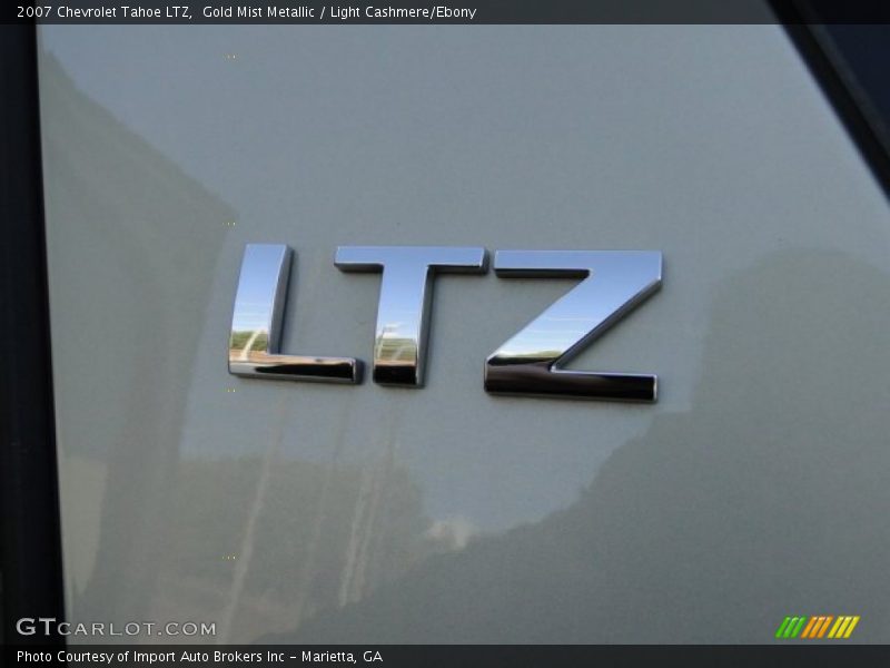 Gold Mist Metallic / Light Cashmere/Ebony 2007 Chevrolet Tahoe LTZ