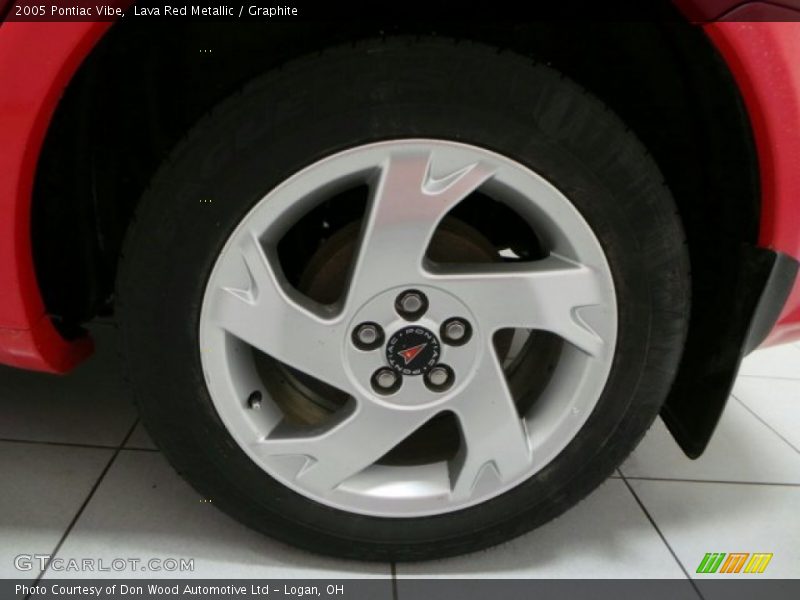 Lava Red Metallic / Graphite 2005 Pontiac Vibe