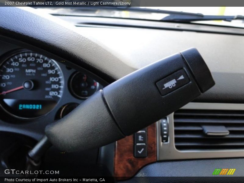 Gold Mist Metallic / Light Cashmere/Ebony 2007 Chevrolet Tahoe LTZ
