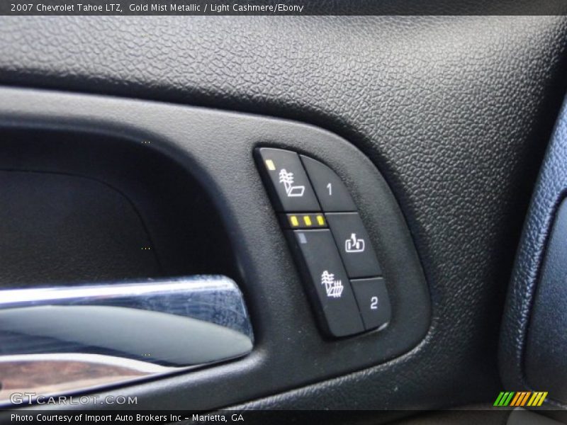 Gold Mist Metallic / Light Cashmere/Ebony 2007 Chevrolet Tahoe LTZ
