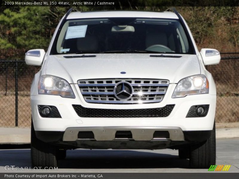 Arctic White / Cashmere 2009 Mercedes-Benz ML 350 4Matic