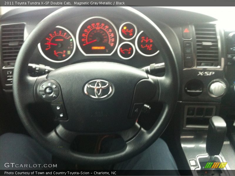 Magnetic Gray Metallic / Black 2011 Toyota Tundra X-SP Double Cab