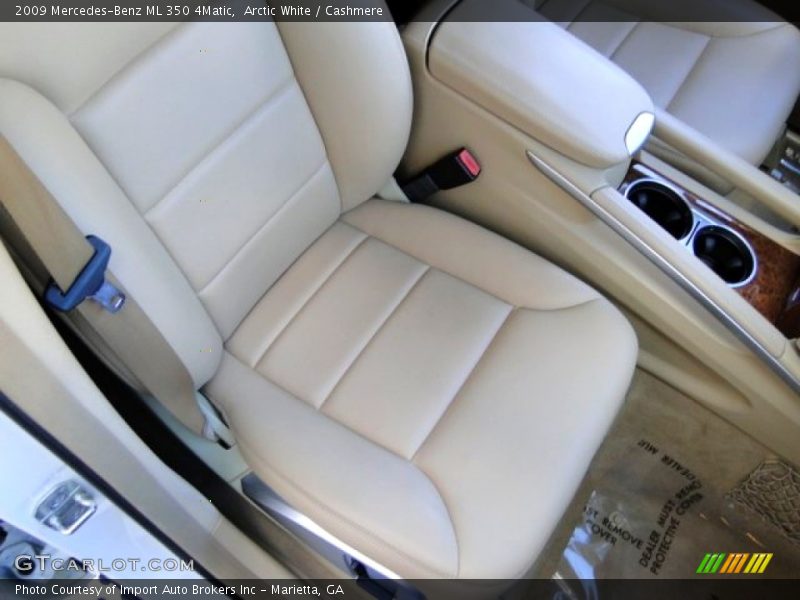 Arctic White / Cashmere 2009 Mercedes-Benz ML 350 4Matic