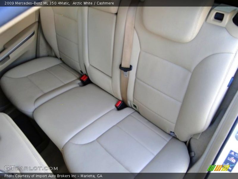 Arctic White / Cashmere 2009 Mercedes-Benz ML 350 4Matic