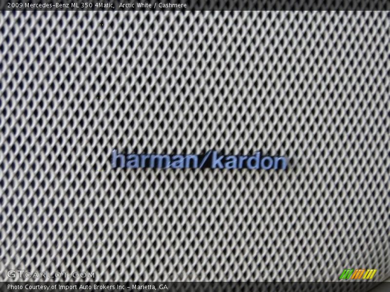 Arctic White / Cashmere 2009 Mercedes-Benz ML 350 4Matic