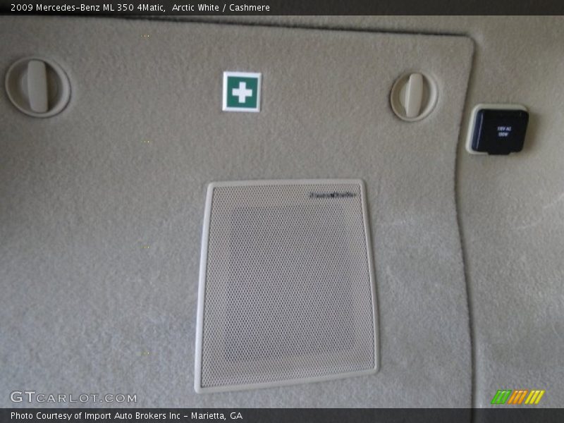 Arctic White / Cashmere 2009 Mercedes-Benz ML 350 4Matic