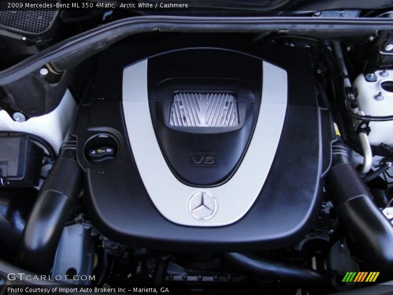 Arctic White / Cashmere 2009 Mercedes-Benz ML 350 4Matic