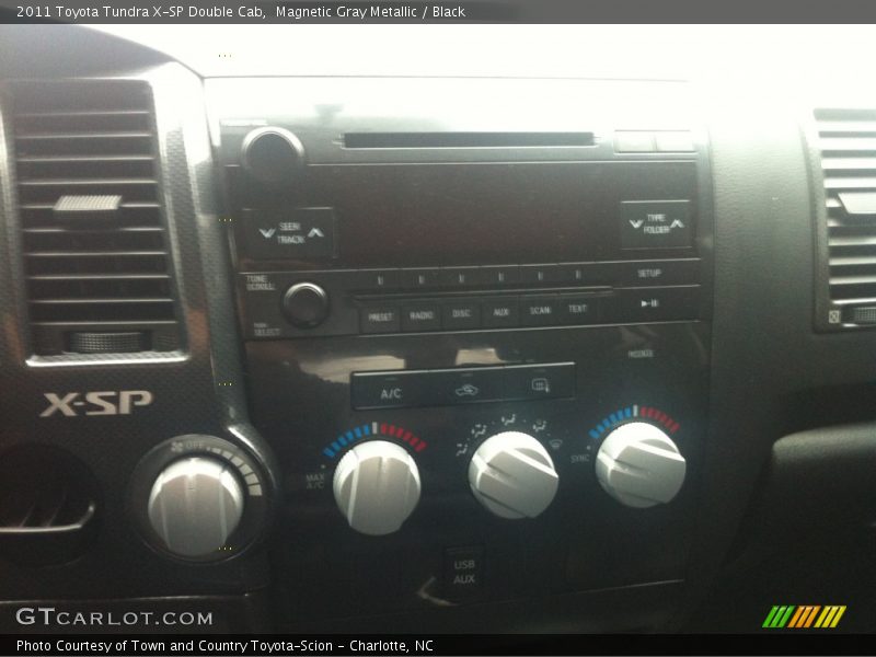 Magnetic Gray Metallic / Black 2011 Toyota Tundra X-SP Double Cab
