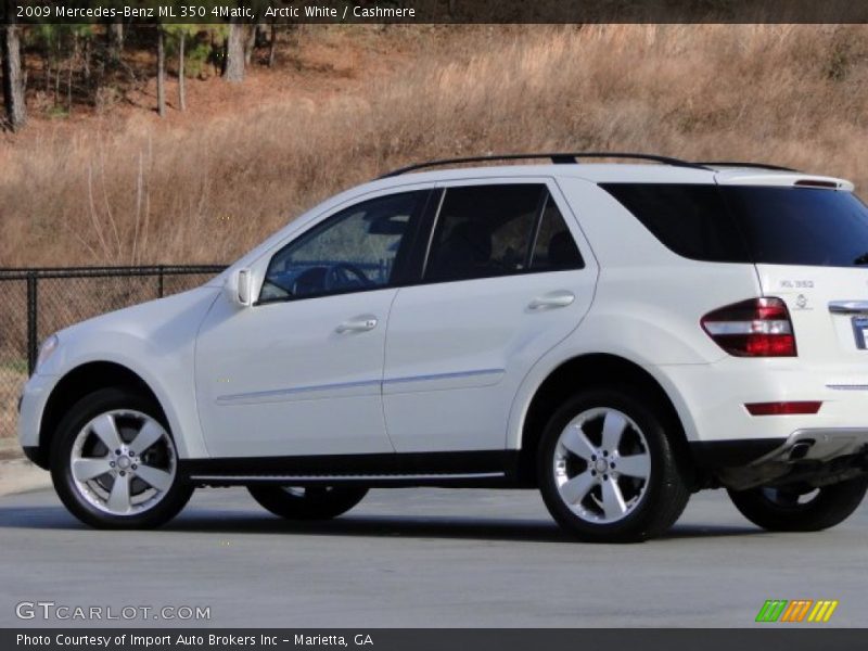 Arctic White / Cashmere 2009 Mercedes-Benz ML 350 4Matic