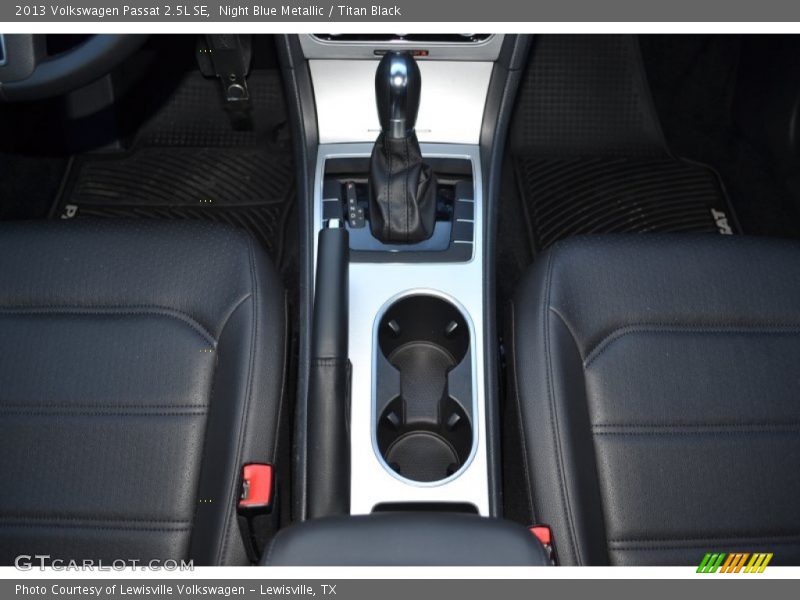 Night Blue Metallic / Titan Black 2013 Volkswagen Passat 2.5L SE