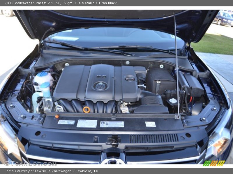  2013 Passat 2.5L SE Engine - 2.5 Liter DOHC 20-Valve 5 Cylinder