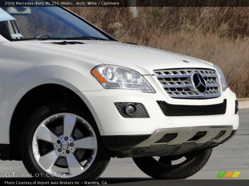Arctic White / Cashmere 2009 Mercedes-Benz ML 350 4Matic