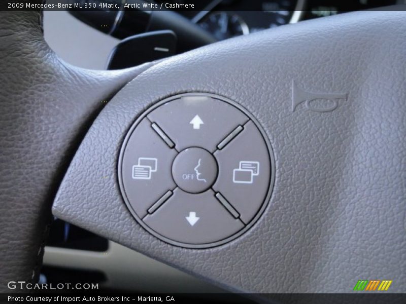 Arctic White / Cashmere 2009 Mercedes-Benz ML 350 4Matic