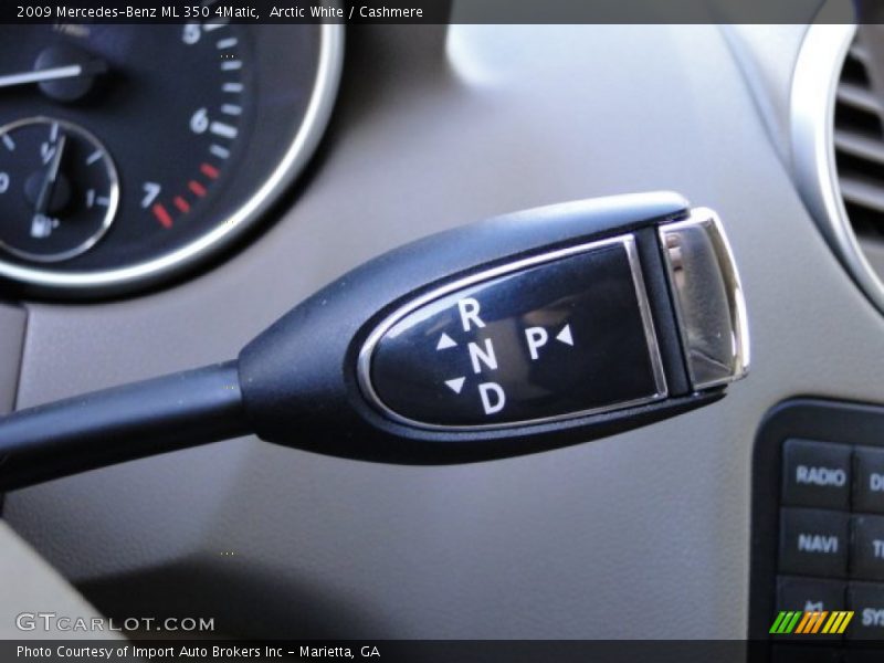 Arctic White / Cashmere 2009 Mercedes-Benz ML 350 4Matic