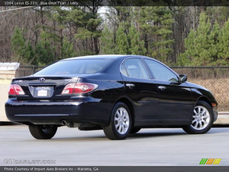 Blue Onyx Pearl / Ivory 2004 Lexus ES 330