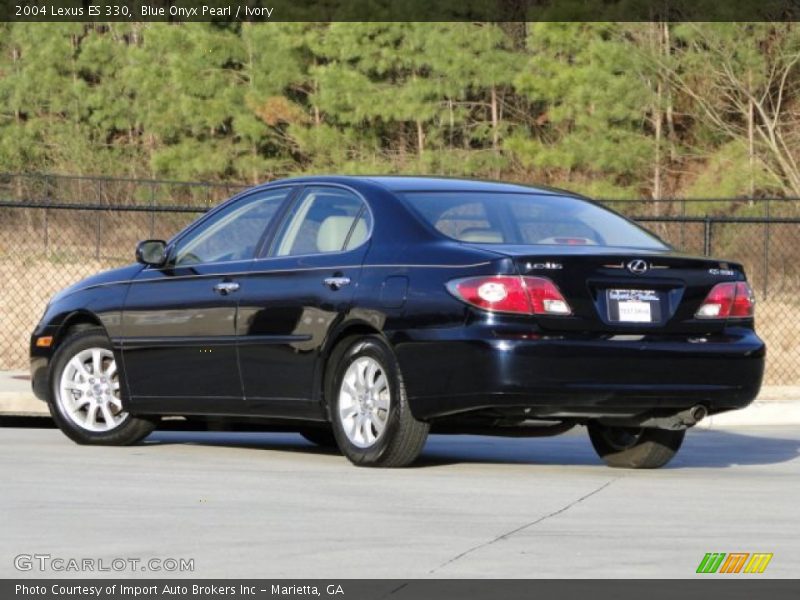 Blue Onyx Pearl / Ivory 2004 Lexus ES 330