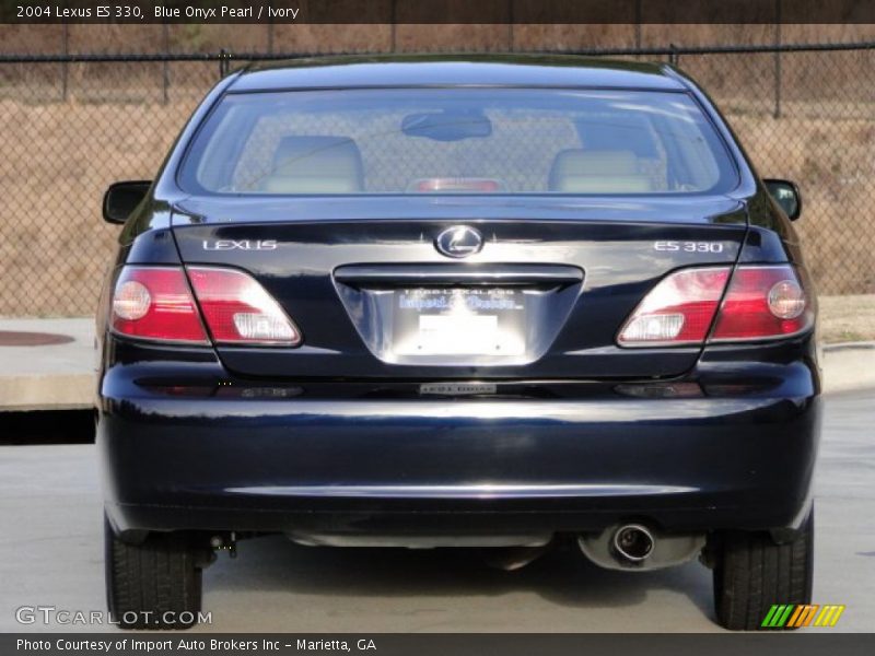 Blue Onyx Pearl / Ivory 2004 Lexus ES 330