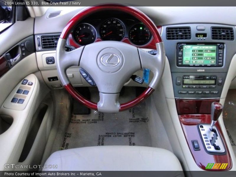 Blue Onyx Pearl / Ivory 2004 Lexus ES 330