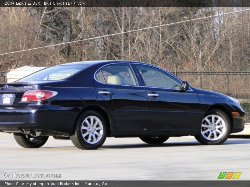 Blue Onyx Pearl / Ivory 2004 Lexus ES 330