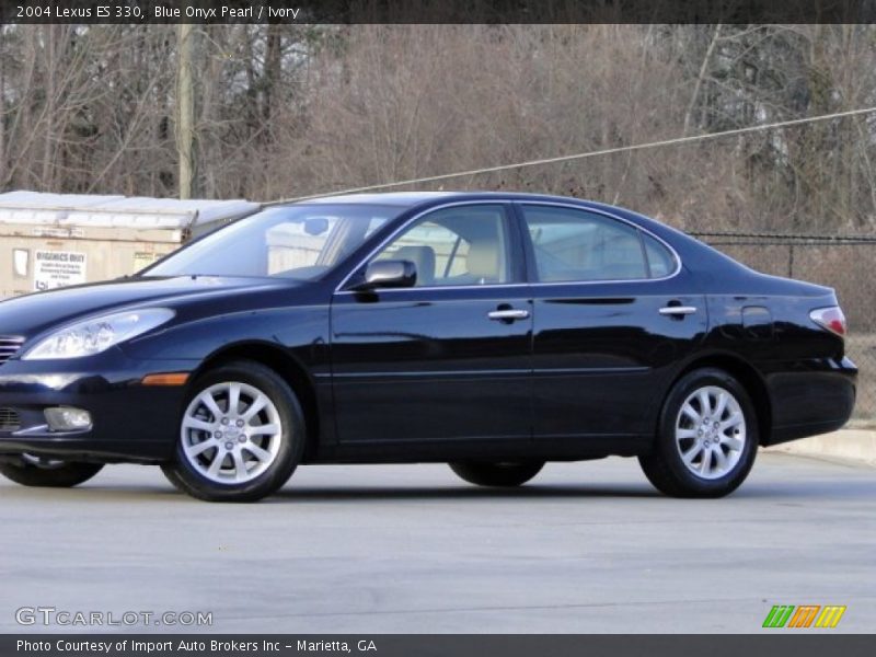 Blue Onyx Pearl / Ivory 2004 Lexus ES 330