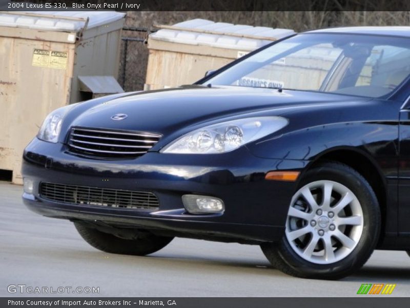 Blue Onyx Pearl / Ivory 2004 Lexus ES 330