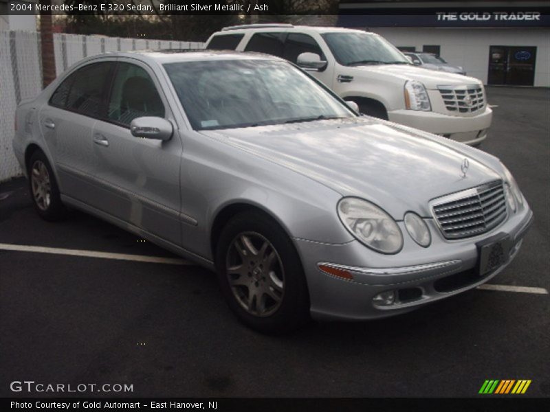 Brilliant Silver Metallic / Ash 2004 Mercedes-Benz E 320 Sedan