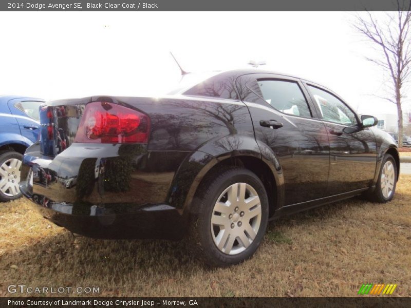 Black Clear Coat / Black 2014 Dodge Avenger SE