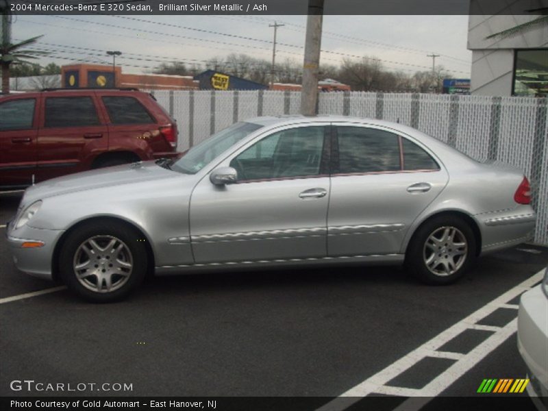 Brilliant Silver Metallic / Ash 2004 Mercedes-Benz E 320 Sedan