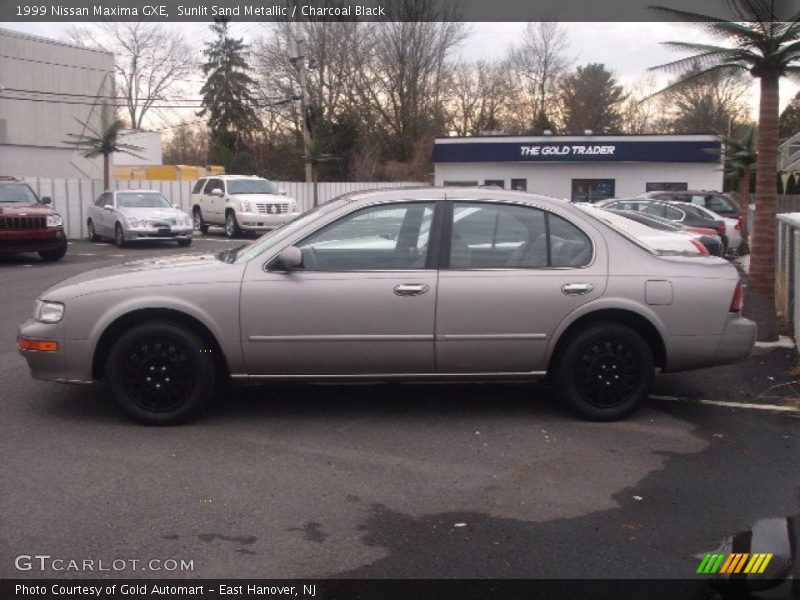 Sunlit Sand Metallic / Charcoal Black 1999 Nissan Maxima GXE