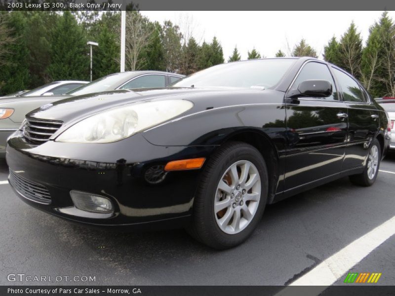 Black Onyx / Ivory 2003 Lexus ES 300