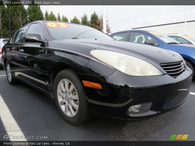 Black Onyx / Ivory 2003 Lexus ES 300