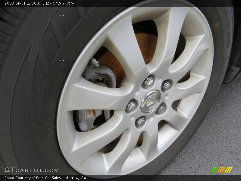 Black Onyx / Ivory 2003 Lexus ES 300