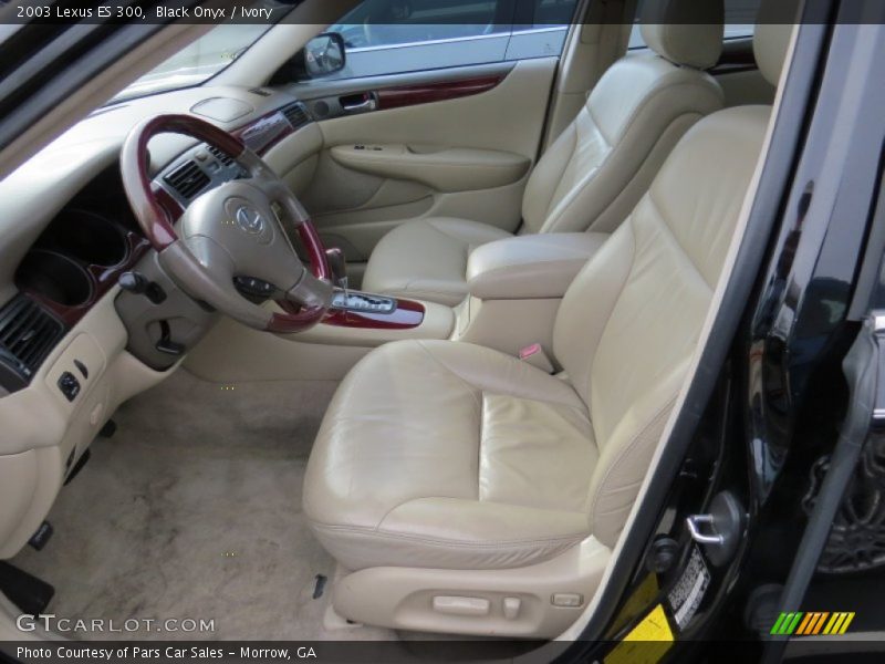 Black Onyx / Ivory 2003 Lexus ES 300