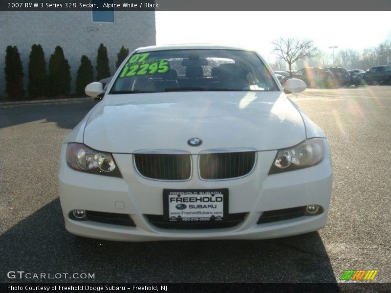 Alpine White / Black 2007 BMW 3 Series 328i Sedan