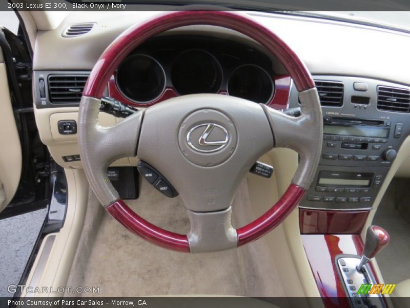 Black Onyx / Ivory 2003 Lexus ES 300