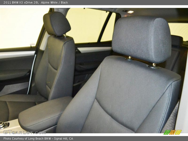 Alpine White / Black 2011 BMW X3 xDrive 28i