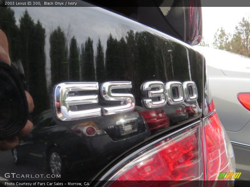 Black Onyx / Ivory 2003 Lexus ES 300