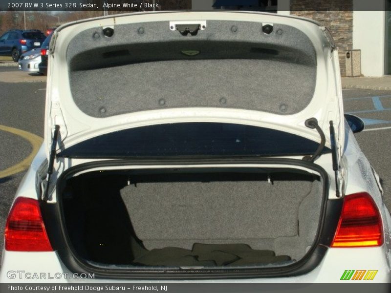 Alpine White / Black 2007 BMW 3 Series 328i Sedan
