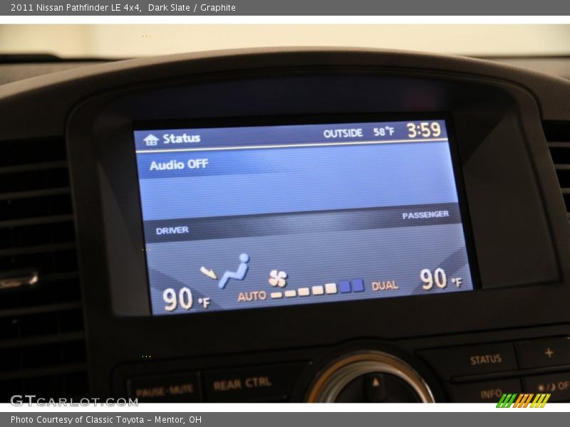 Dark Slate / Graphite 2011 Nissan Pathfinder LE 4x4