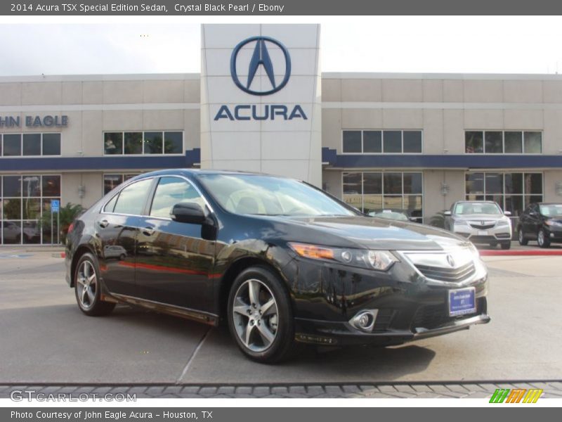 Crystal Black Pearl / Ebony 2014 Acura TSX Special Edition Sedan