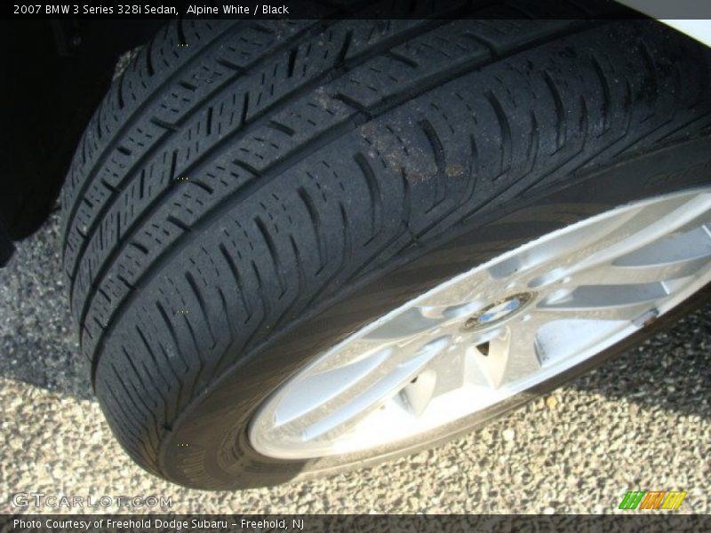 Alpine White / Black 2007 BMW 3 Series 328i Sedan