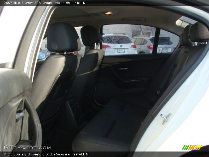 Alpine White / Black 2007 BMW 3 Series 328i Sedan