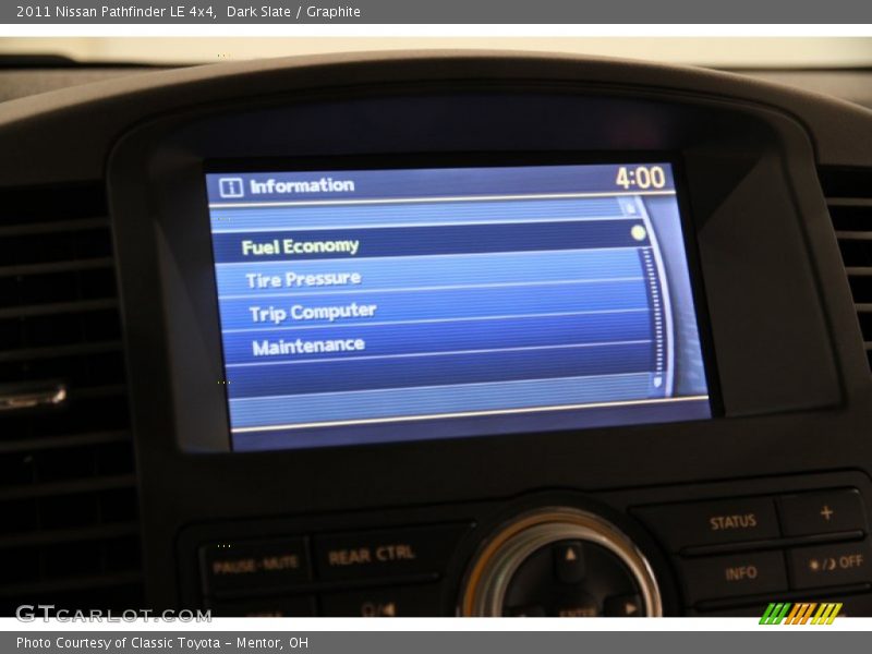 Dark Slate / Graphite 2011 Nissan Pathfinder LE 4x4