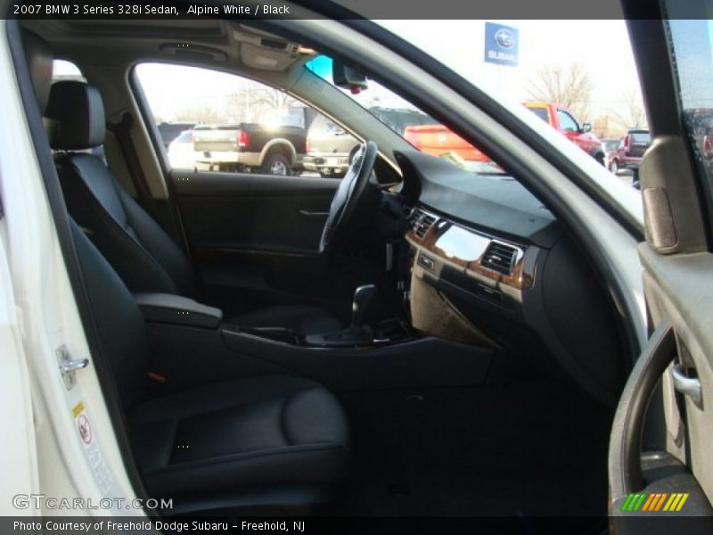 Alpine White / Black 2007 BMW 3 Series 328i Sedan