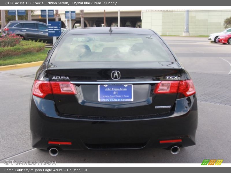 Crystal Black Pearl / Ebony 2014 Acura TSX Special Edition Sedan