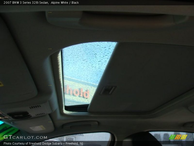 Alpine White / Black 2007 BMW 3 Series 328i Sedan