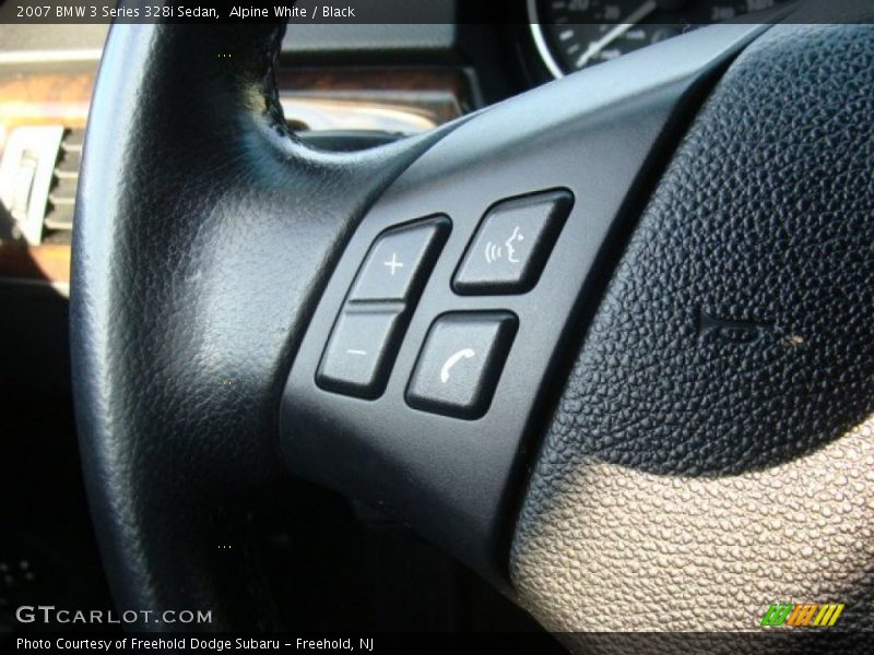Alpine White / Black 2007 BMW 3 Series 328i Sedan